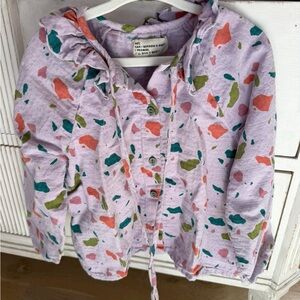 Playful Patterned Kids Raincoat